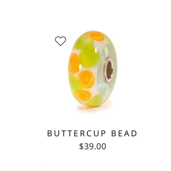 Trollbead Buttercup Bead - Picture 4 of 4
